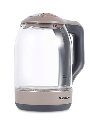 Чайник электрический Blackton Bt KT1727G 1.8л 1500Вт бежевый/серый