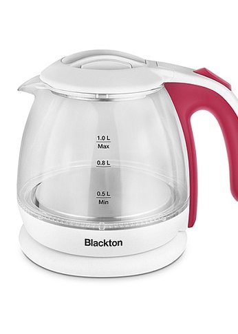 Чайник электрический Blackton Bt KT1801G 1л 1500Вт белый/розовый