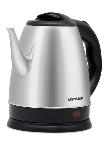 Чайник электрический Blackton Bt KT1802S 1.2л 1500Вт черный/сталь