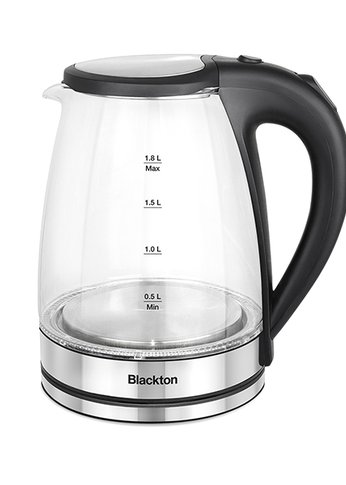 Чайник электрический Blackton Bt KT1803G 1.8л 1500Вт сталь/черный