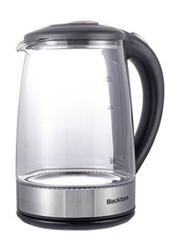 Чайник электрический Blackton Bt KT2026G 2л 1500Вт черный/сталь