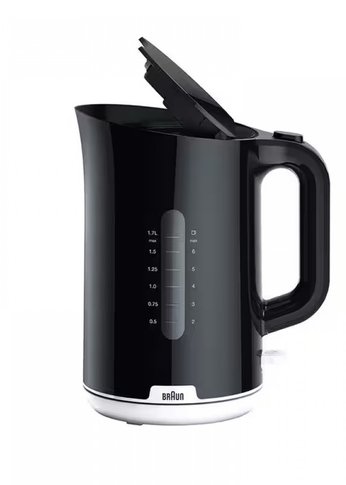 Чайник электрический Braun WK1100BK 1.7л. 2200Вт черный (корпус: пластик)