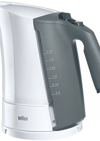 Чайник электрический Braun WK300 1.7л. 2200Вт белый