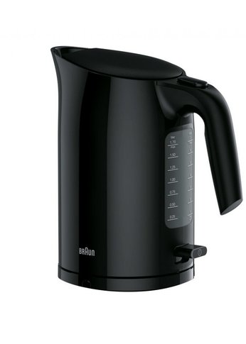 Чайник электрический Braun WK3100BK 1.7л. 2200Вт черный