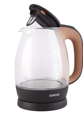 Чайник электрический Centek CT-0056 1.7л 2200Вт бежевый