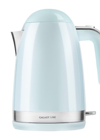 Чайник электрический Galaxy LINE GL0332 небесный 1,7л 2200Вт