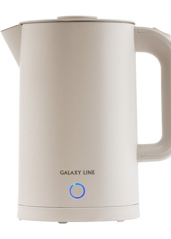 Чайник электрический Galaxy Line GL0362 1.7л. 2200Вт бежевый корпус: пластик