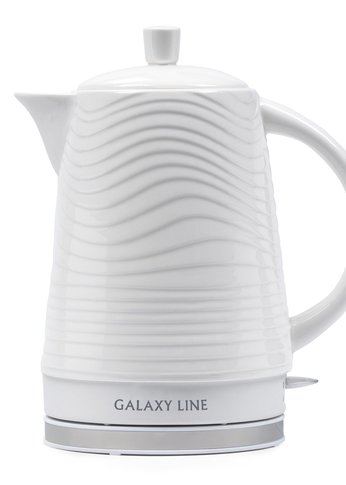 Чайник электрический Galaxy LINE GL0508 белый 1,9л 1400Вт