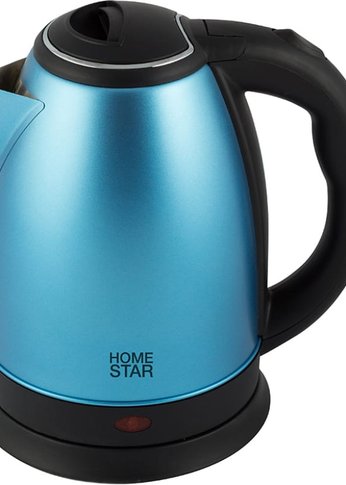 Чайник электрический Homestar HS-1010 1,8л, 1,5кВт, синий