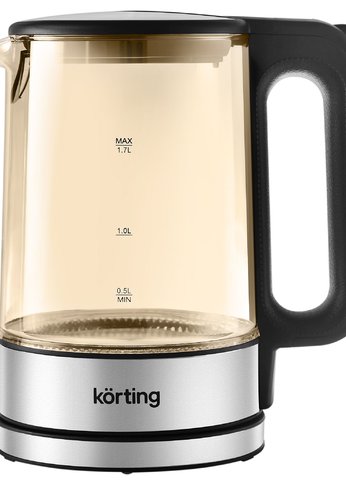 Чайник электрический Korting KWK 0903 G 1.7л 2200Вт прозрачный