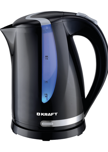 Чайник электрический Kraft KF-KP1743BL 1.7л 2200Вт черный