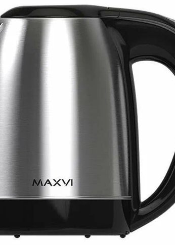 Чайник электрический Maxvi KE1721S silver-black