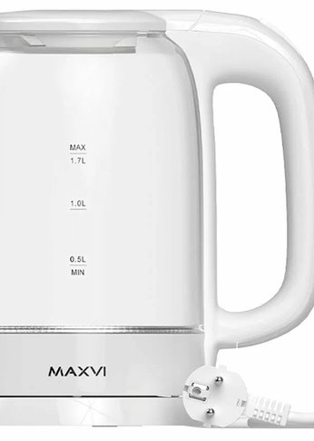 Чайник электрический Maxvi KE1741G white