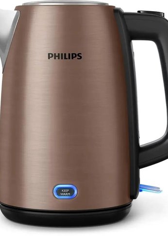 Чайник электрический Philips HD9355/92 1.7л 1740Вт медный