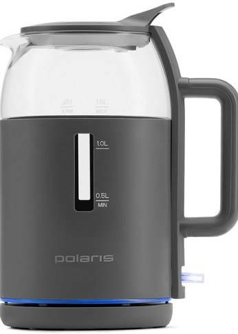 Чайник электрический Polaris PWK 1545СGL 1,5л 2200Вт графитовый