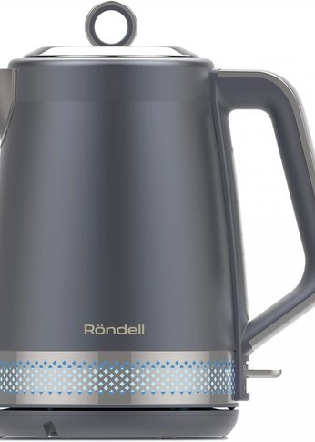 Чайник электрический Rondell RDE-WK880 1.7л 2200Вт титан/серебристый (металл)