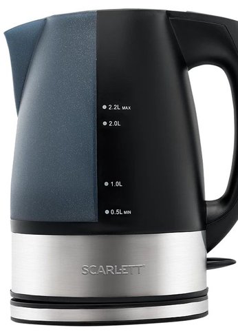 Чайник электрический Scarlett SC-1020 черный