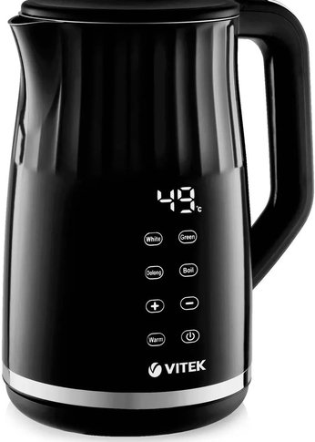 Чайник электрический Vitek Starlight VT-8829 1.7л. 2200Вт корпус: металл/пластик