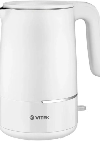 Чайник электрический Vitek VT-1104 1.5л. 2200Вт разноцветный корпус: металл/пластик