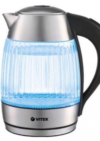 Чайник электрический Vitek VT-7030 1.8л 2200Вт стекло