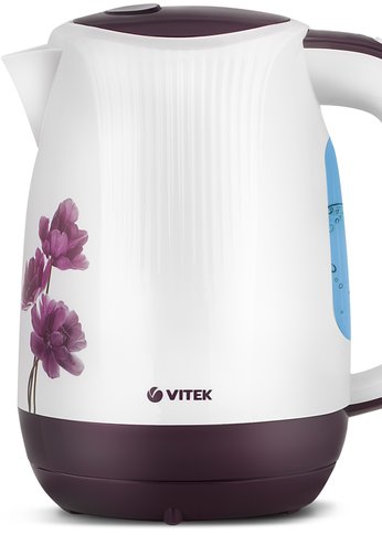 Чайник электрический Vitek VT-7061 (MC) черный/стекло