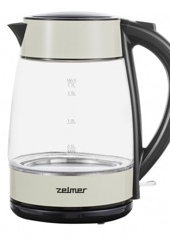 Чайник электрический Zelmer ZCK8011I GLASS/IVORY