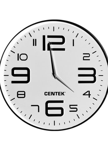 Часы настенные Centek СТ-7101 белый