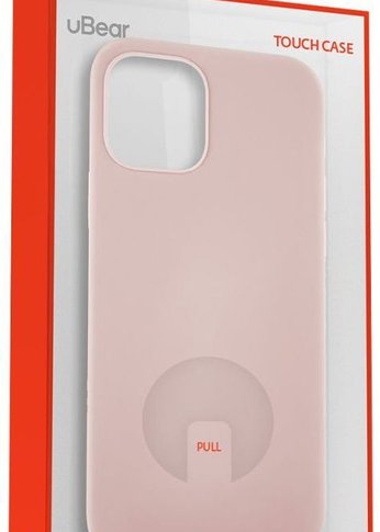 Чехол (клип-кейс) uBear для Apple iPhone 12 mini Touch Case светло-розовый (CS61LR54TH-I20)