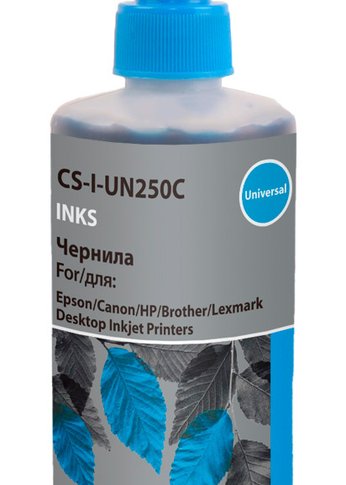 Чернила Cactus CS-I-Un250C голубой 250мл для HP/Lexmark/Canon/Epson/Brother