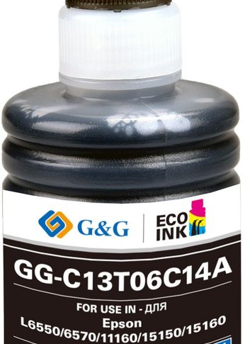 Чернила G&G GG-C13T06C14A №112 черный 140мл для Epson L6550/6570/11160/15150/15160