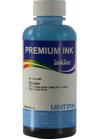 Чернила InkTec для Epson R270, E0010 (InkTec) T0825, CL , 0,1л (оригинальная фасовка) (E0010-100MLC)