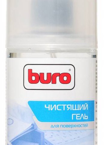 Чистящий набор (салфетки + гель) Buro BU-Gsurface для поверхностей 200мл