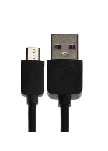 Дата-кабель EXPLOYD EX-K-1389 USB - microUSB 2.4A 2.0M круглый силикон чёрный