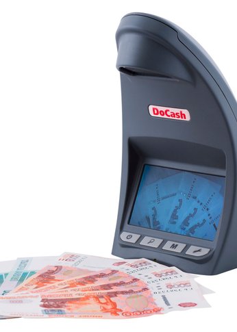 Детектор банкнот DoCash Lite D просмотровый мультивалюта