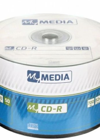 Диск CD-R MyMedia 700Mb 52x Pack wrap (50шт) (69201)