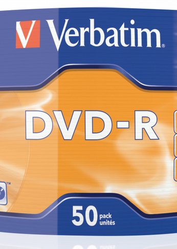 Диск DVD-R Verbatim 4.7Gb 16x bulk (50шт) (43788)