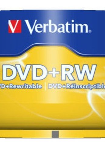 Диск DVD+RW Verbatim 4.7Gb 4x Cake Box (25шт) (43489)