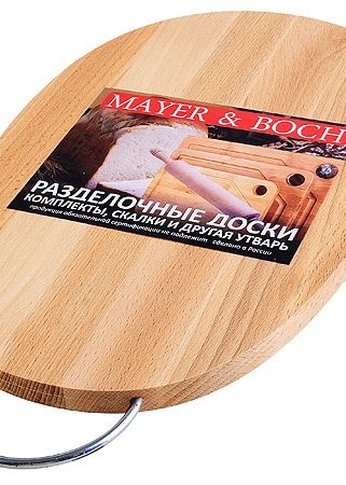 Доска разделочная Mayer&Boch MB 11-11 деревянная