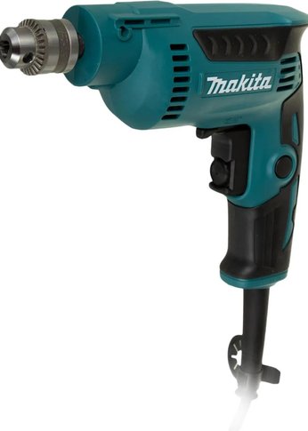 Дрель безударная Makita DP2010 370Вт ключевой реверс