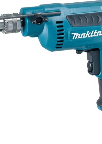 Дрель безударная Makita DP2010 370Вт ключевой реверс