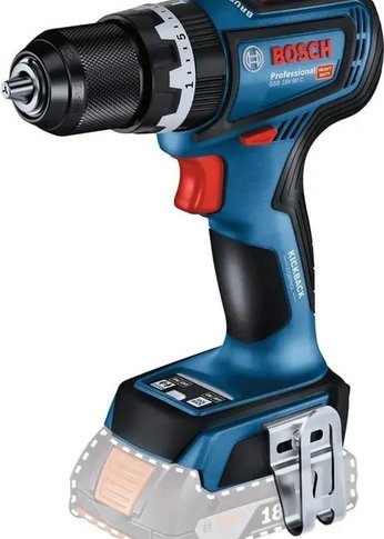 Дрель-шуруповерт аккумуляторная Bosch GSB 18V-90 патрон:быстрозажимной (06019K6100)