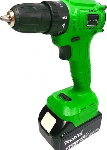 Дрель-шуруповерт аккумуляторная Zitrek Greenpower 20 Pro 20В 2АКБ и ЗУ (кейс) (063-4061)