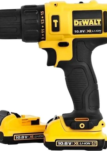 Дрель-шуруповерт аккумуляторный DeWalt DCD716D2-KS патрон:быстрозажимной (кейс в комплекте)