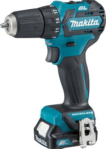 Дрель-шуруповерт аккумуляторный Makita DF332DWME патрон:быстрозажимной (кейс в комплекте)