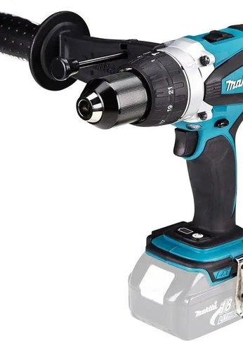 Дрель-шуруповерт аккумуляторный Makita DHP458Z патрон:быстрозажимной (кейс в комплекте)