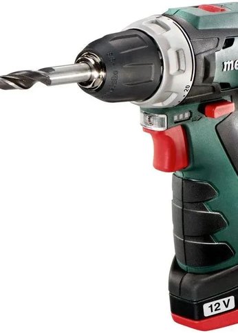 Дрель-шуруповерт аккумуляторный Metabo PowerMaxx BS 12В 2Ач 2*АКБ и ЗУ (600080500)