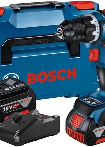 Дрель-шуруповерт Bosch GSR 18V-90 C 18Вт аккум. патрон:быстрозажимной (кейс в комплекте) (06019K6006)