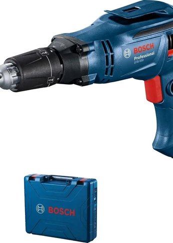 Дрель-шуруповерт проводной Bosch GTB 650 650Вт патрон:шестигр.1/4" (кейс в комплекте) (06014A2000)