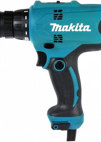 Дрель-шуруповерт проводной Makita DF0300X1 320Вт патрон:быстрозажимной