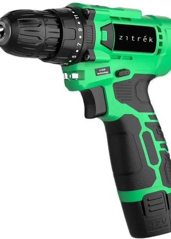 Дрель-шуруповерт Zitrek Green Li Plus аккум. патрон:быстрозажимной (083-1021)